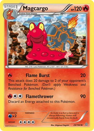 Magcargo — Uncommon variant