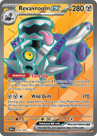Revavroom ex — Ultra Rare variant