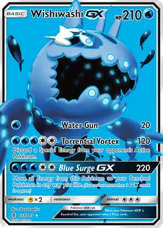 Wishiwashi-GX — Rare Ultra variant