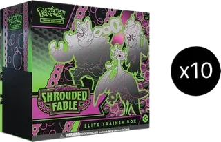 Shrouded Fable Elite Trainer Box Case