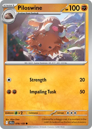 Piloswine