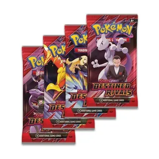 Destined Rivals Booster Pack Art Bundle (Set of 4)