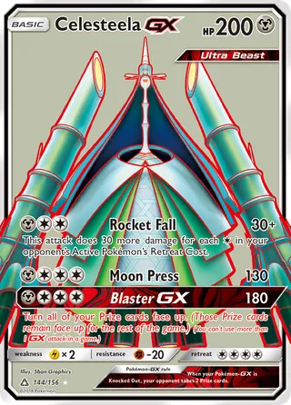 Celesteela-GX — Rare Ultra variant