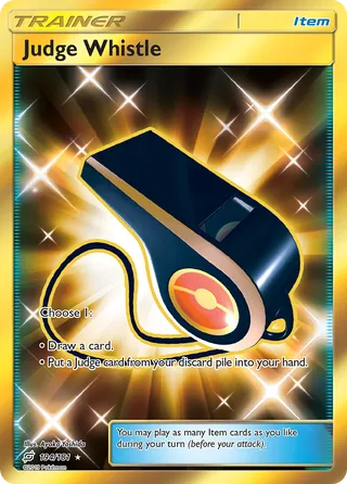 Judge Whistle — Rare Secret variant