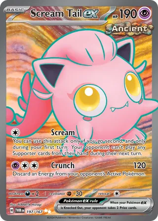 Scream Tail ex — Ultra Rare variant