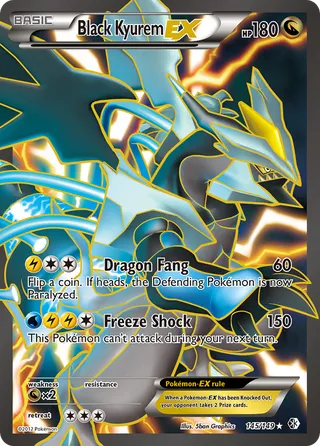 Black Kyurem-EX — Rare Ultra variant