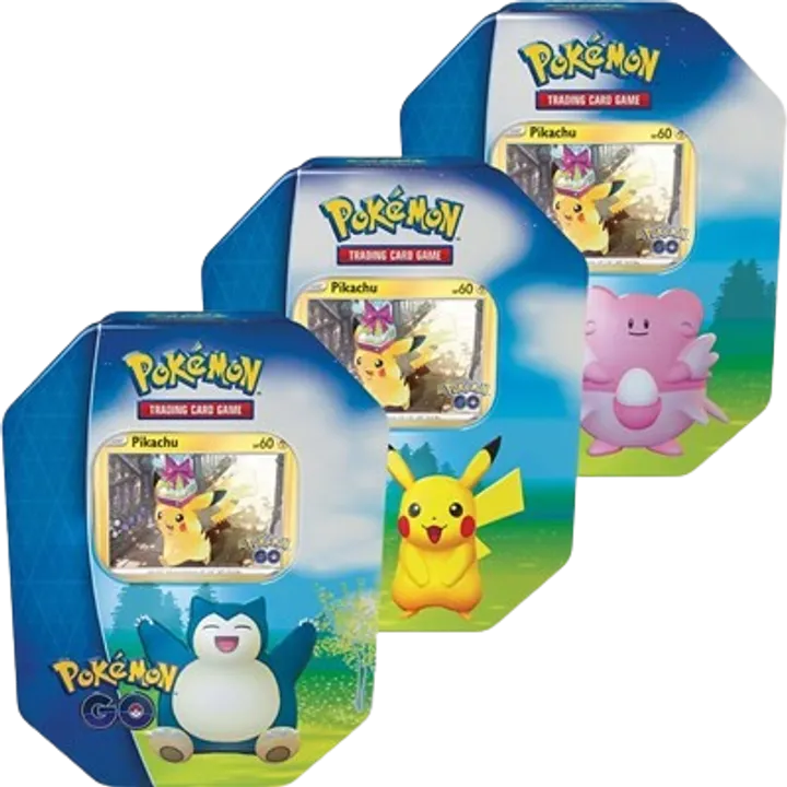 Pokemon GO Tin (Set of 3)