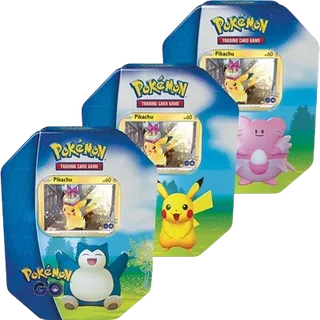 Pokemon GO Tin (Set of 3)