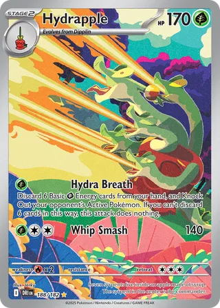 Hydrapple — Illustration Rare variant