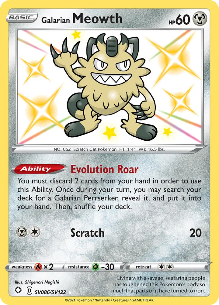 Galarian Meowth