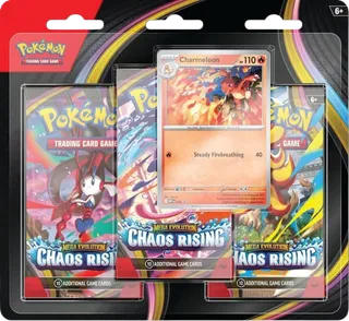 Chaos Rising 3 Pack Blister (Charmeleon)