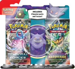 Pokémon TCG: Back to School Eraser Blister 2024 (Gengar)