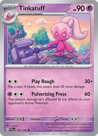 Tinkatuff — Uncommon variant