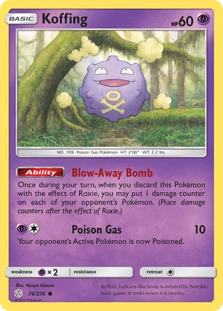 Koffing — Common variant