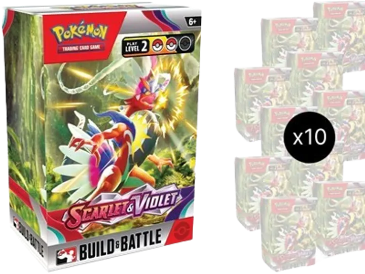Scarlet & Violet Build & Battle Box Display