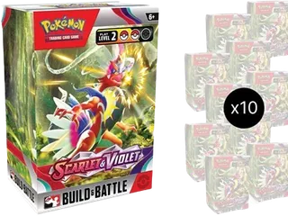 Scarlet & Violet Build & Battle Box Display