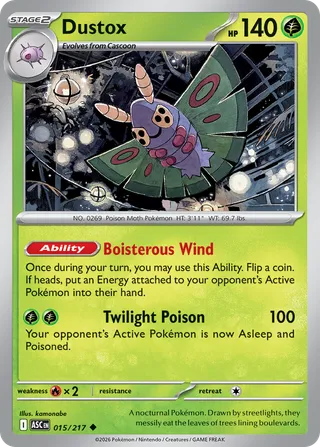 Dustox — Uncommon variant
