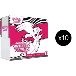White Flare Elite Trainer Box Case