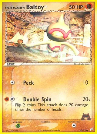 Team Magma's Baltoy — Common variant