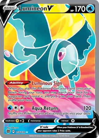 Lumineon V — Rare Ultra variant