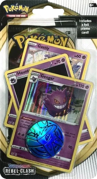 Rebel Clash Premium Checklane Blister - Gengar