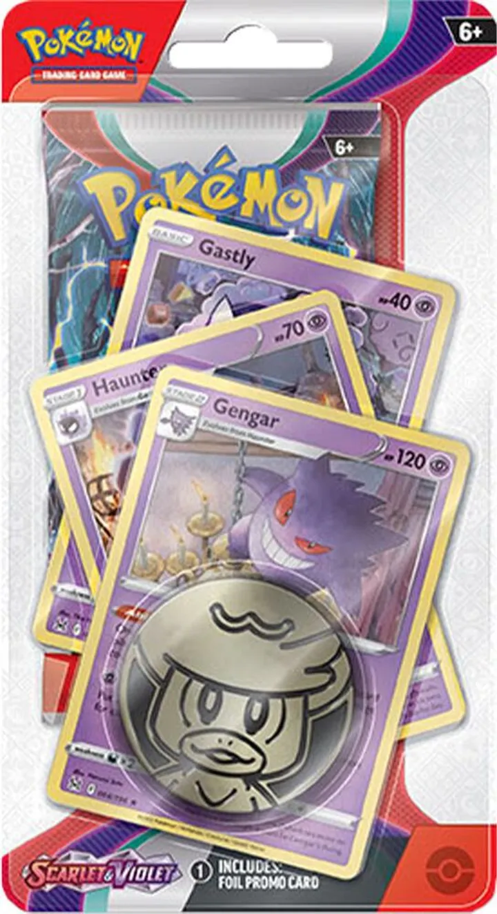 Scarlet & Violet Premium Checklane Blister - Gengar
