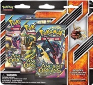 Ancient Origins Collector Pin 3-Pack Blister - Shiny Mega Rayquaza Pin