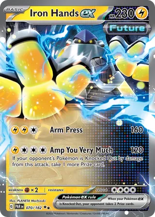 Iron Hands ex — Double Rare variant
