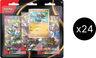 Pitch Black 3-Pack Blister Case