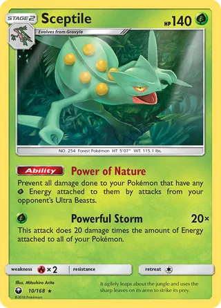 Sceptile — Rare variant