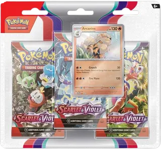 Scarlet & Violet 3-Pack Blister - Arcanine