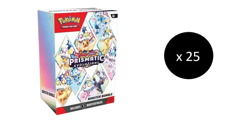 Prismatic Evolutions Booster Bundle Case