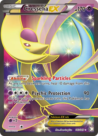 Cresselia-EX — Rare Ultra variant