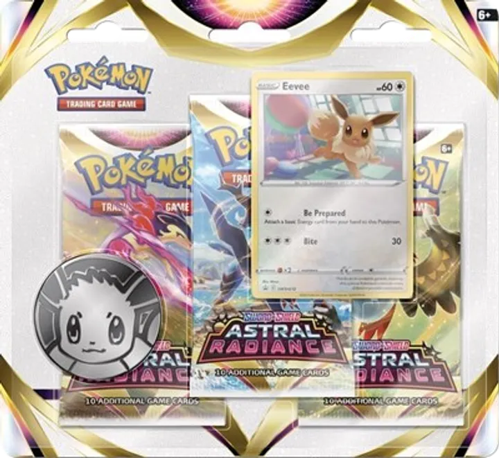 Astral Radiance 3-Pack Blister - Eevee