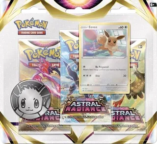 Astral Radiance 3-Pack Blister - Eevee