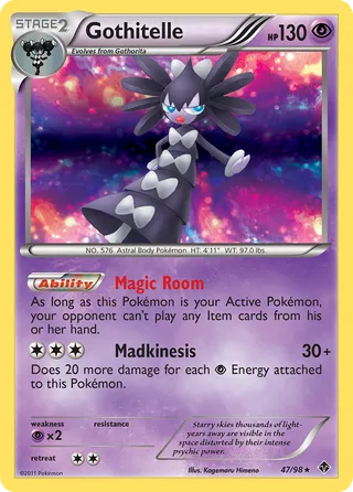 Gothitelle — Rare Holo variant