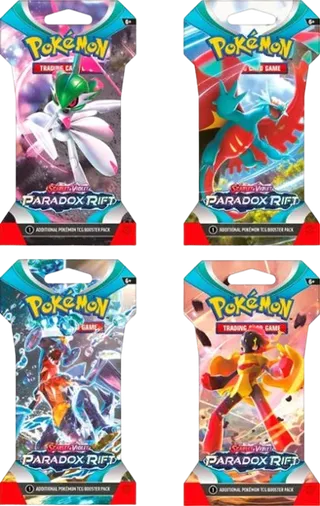 Paradox Rift Sleeved Booster Pack Art Bundle (Set of 4)
