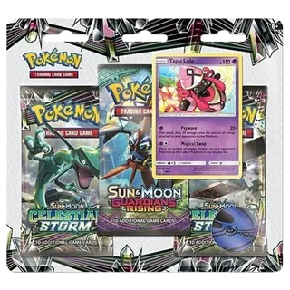 Celestial Storm 3-Pack Booster Blister - Tapu Lele