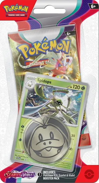 Scarlet & Violet Single Pack Blister - Spidops