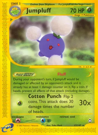 Jumpluff — Rare variant