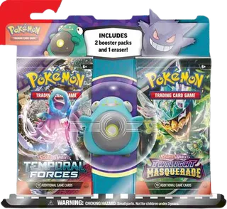 Pokémon TCG: Back to School Eraser Blister 2024 (Bellibolt)