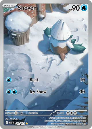 Snover — Illustration Rare variant