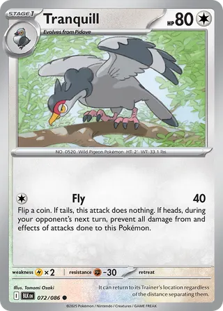 Tranquill — Common variant