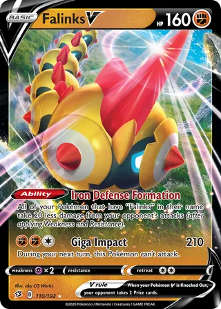 Falinks V — Rare Holo V variant