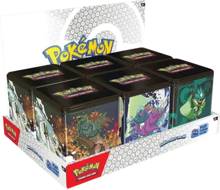 Pokémon Stacking Tins: Treasures of Ruin-Paradox Pokémon-Ogerpon Display