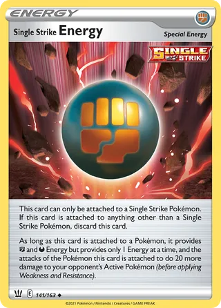 Single Strike Energy — Uncommon variant