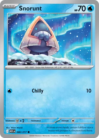 Snorunt — Common variant