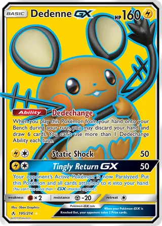 Dedenne-GX — Rare Ultra variant