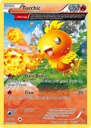 Torchic — Uncommon variant