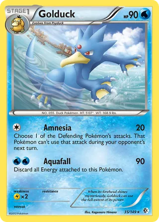 Golduck — Rare variant